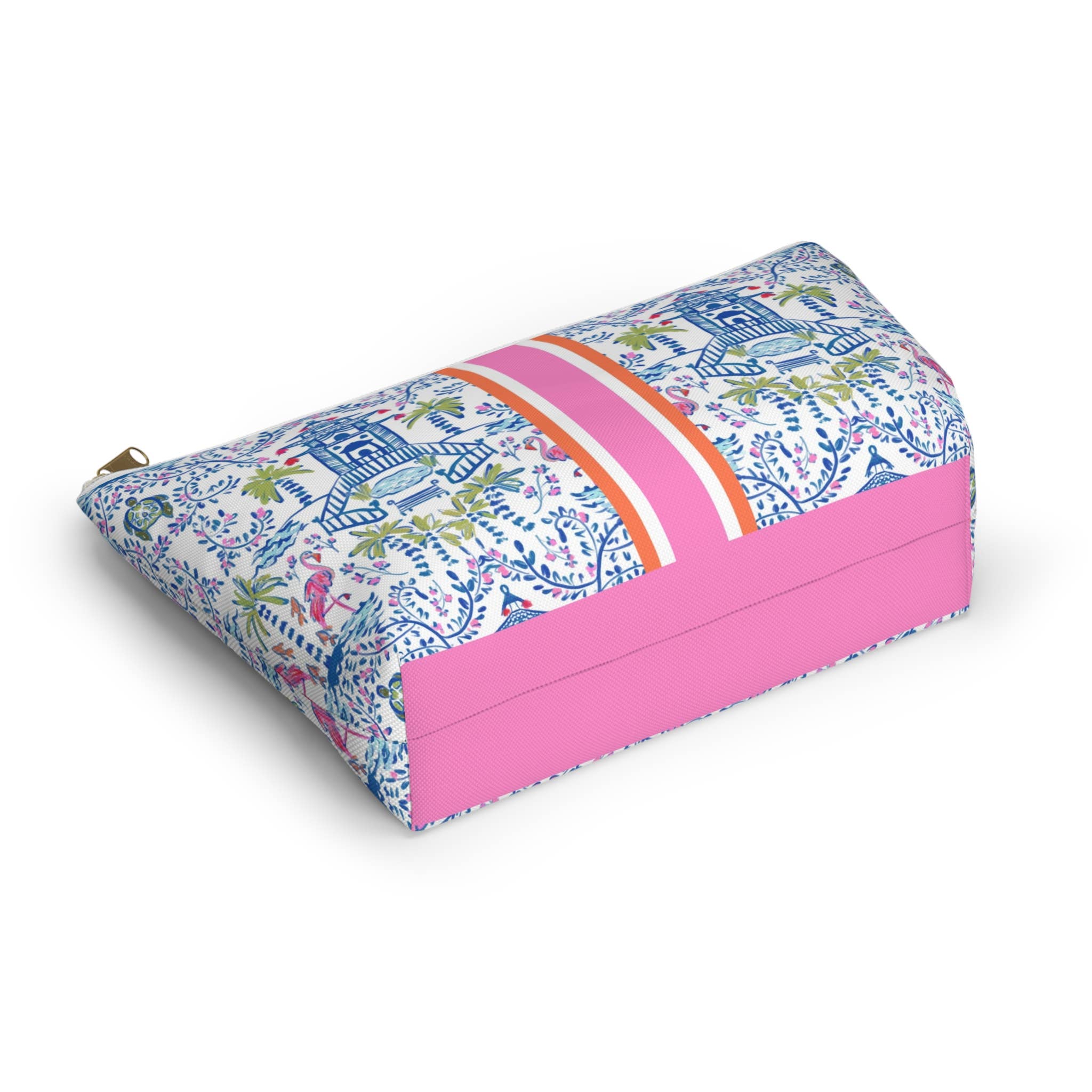 Britt Mills Mahjong Tile Pouch: Colorful Chinoiserie