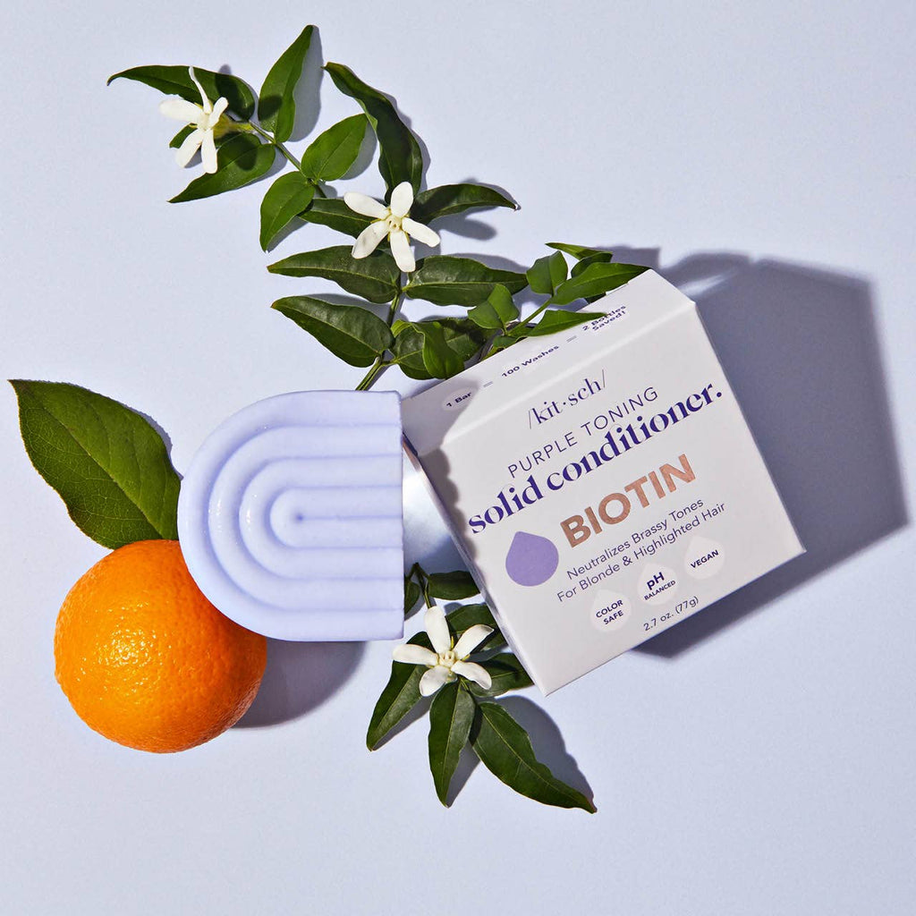 Kitsch Purple Toning Conditioner Bar for Color-Treated & Grey Hair