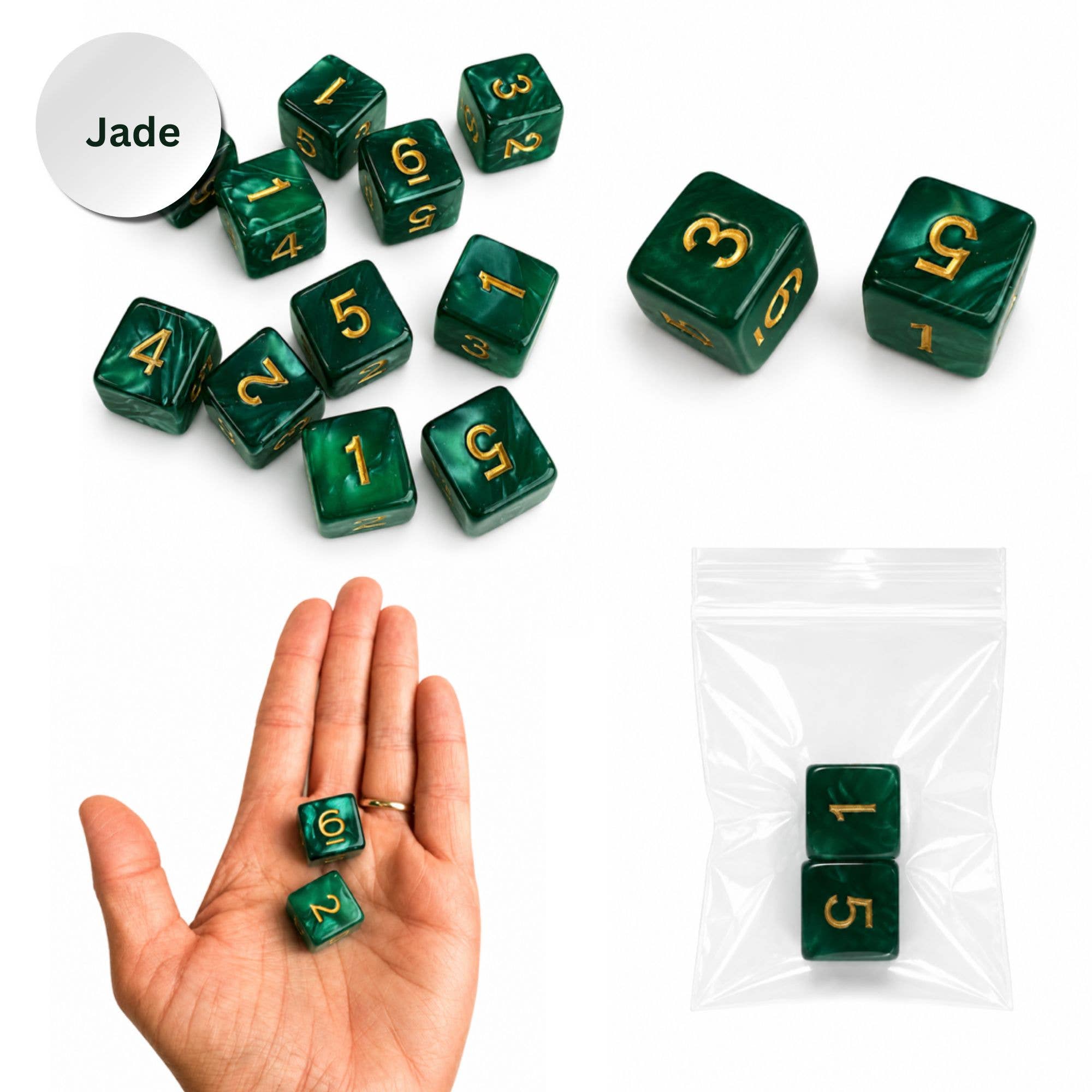 Pearl Jade | Mahjong Specialty Dice