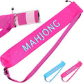 Mahjong Travel Bag | Dark Pink Storage Tote