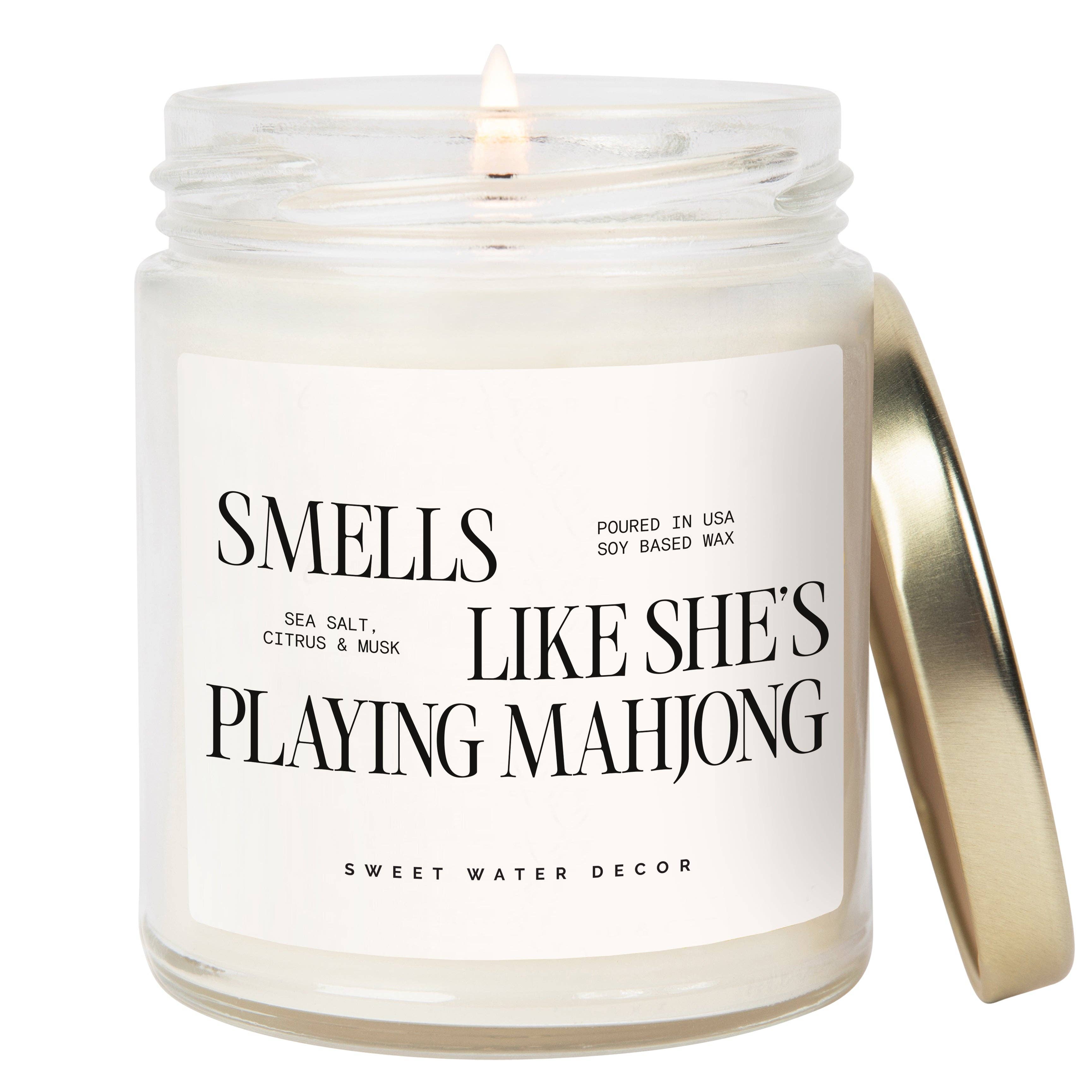 Playing Mahjong | 9 oz Soy Candle