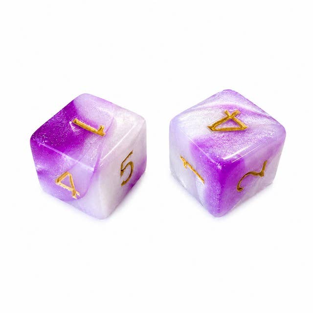 Pearl Orchid | Mahjong Specialty Dice