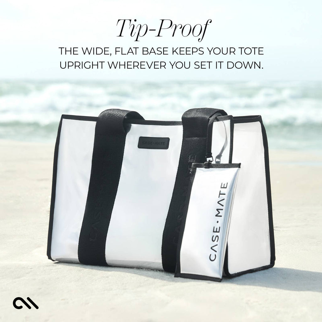 Case-Mate Silver Chrome Jelly Tote Bag