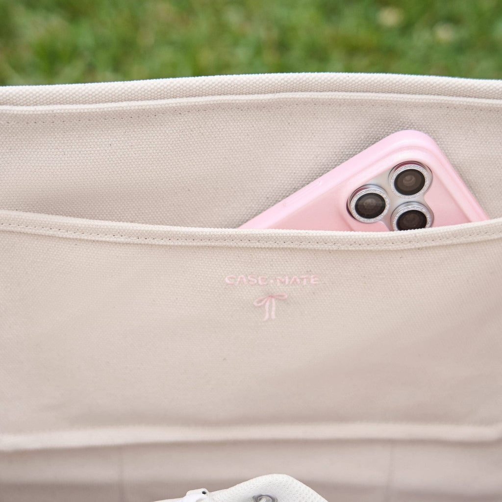 Case Mate Canvas Tote Pink