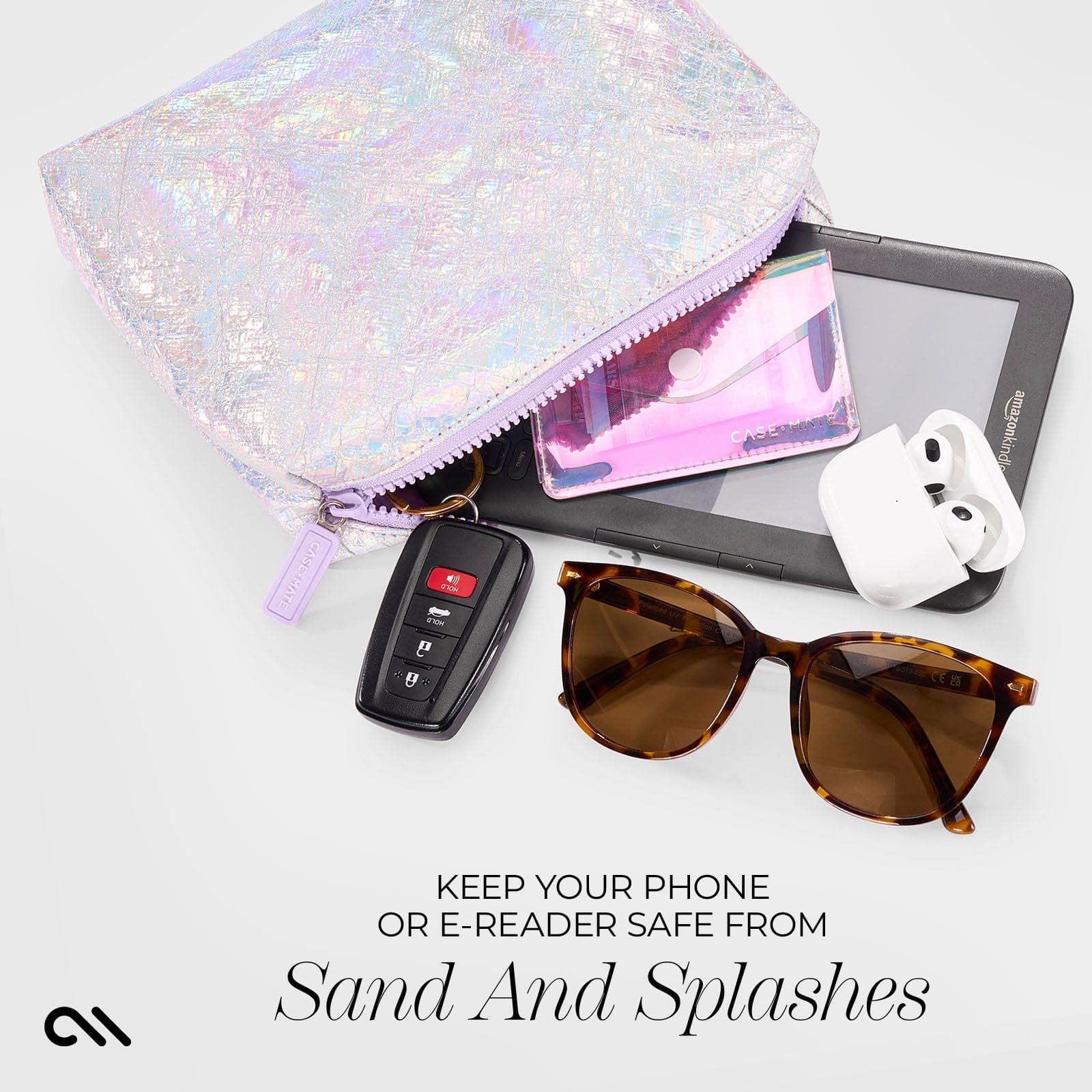 Case-Mate Soap Bubble™ Crinkle Makeup Bag: Soap Bubble™