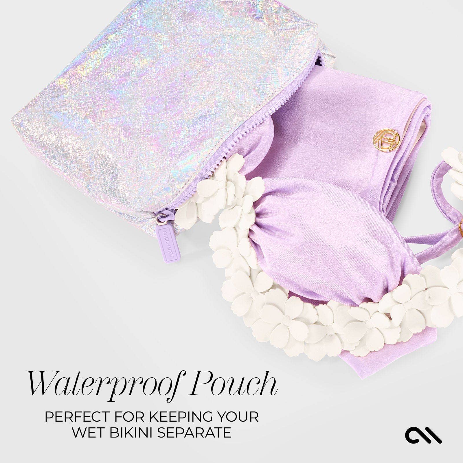 Case-Mate Soap Bubble™ Crinkle Makeup Bag: Soap Bubble™