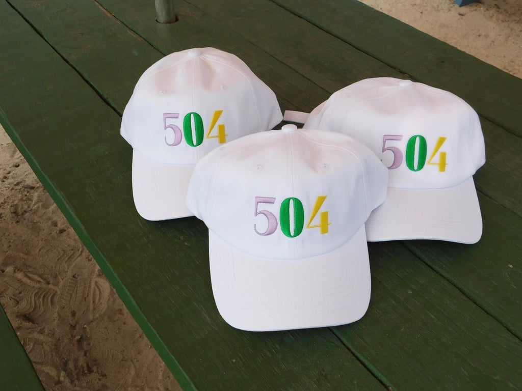 504 Batture & Bloom Mardi Gras Unisex Hat