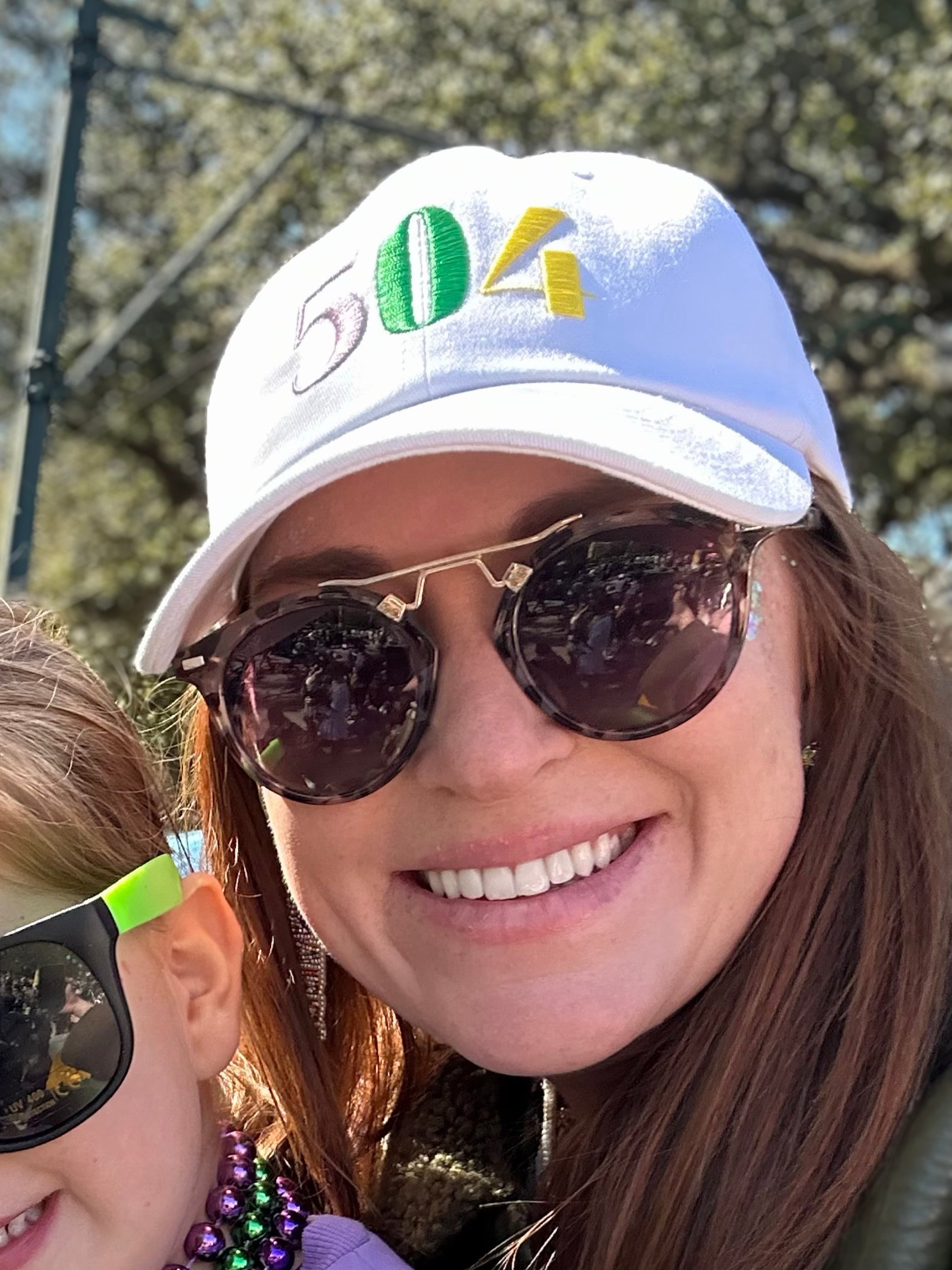 504 Batture & Bloom Mardi Gras Unisex Hat