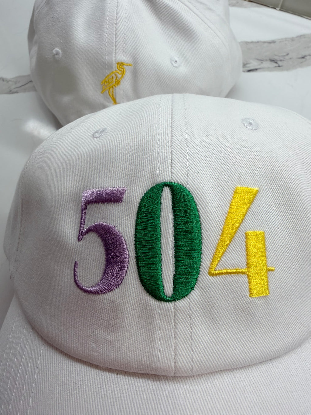 504 Batture & Bloom Mardi Gras Unisex Hat