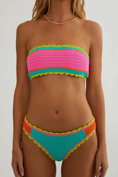 Beach Riot Technicolor Rays Bikini Large Set