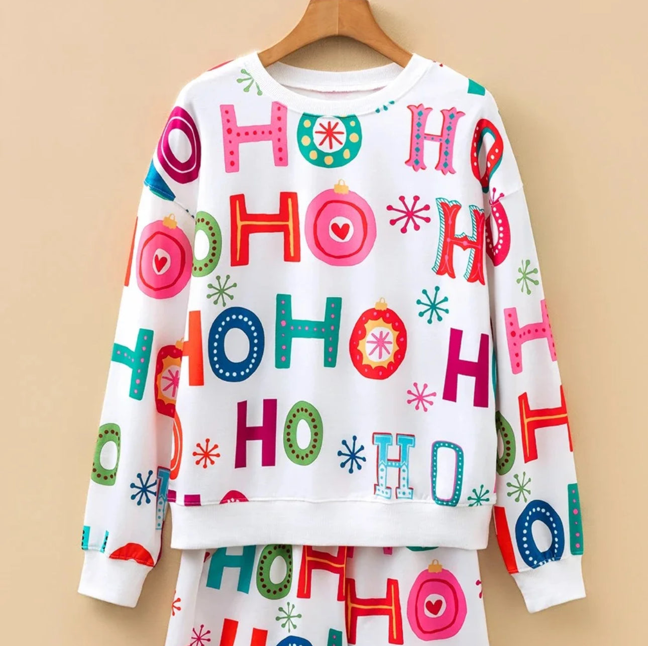 White Ho Ho Ho Lounge Set
