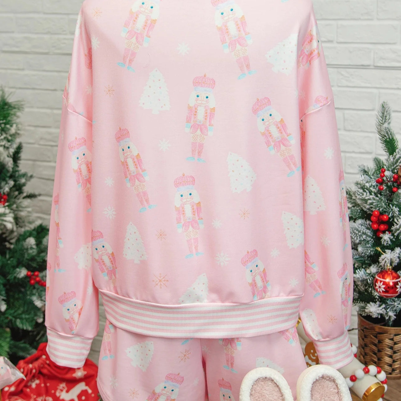 Pink Nutcracker Lounge Set