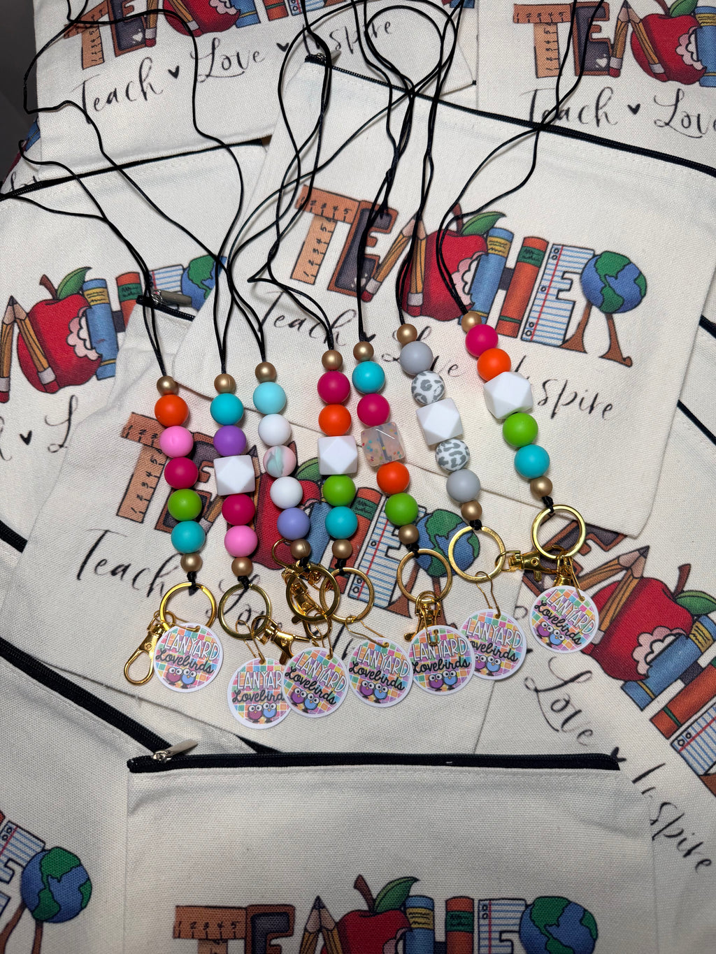 Lovebird Lanyard & teacher bag
