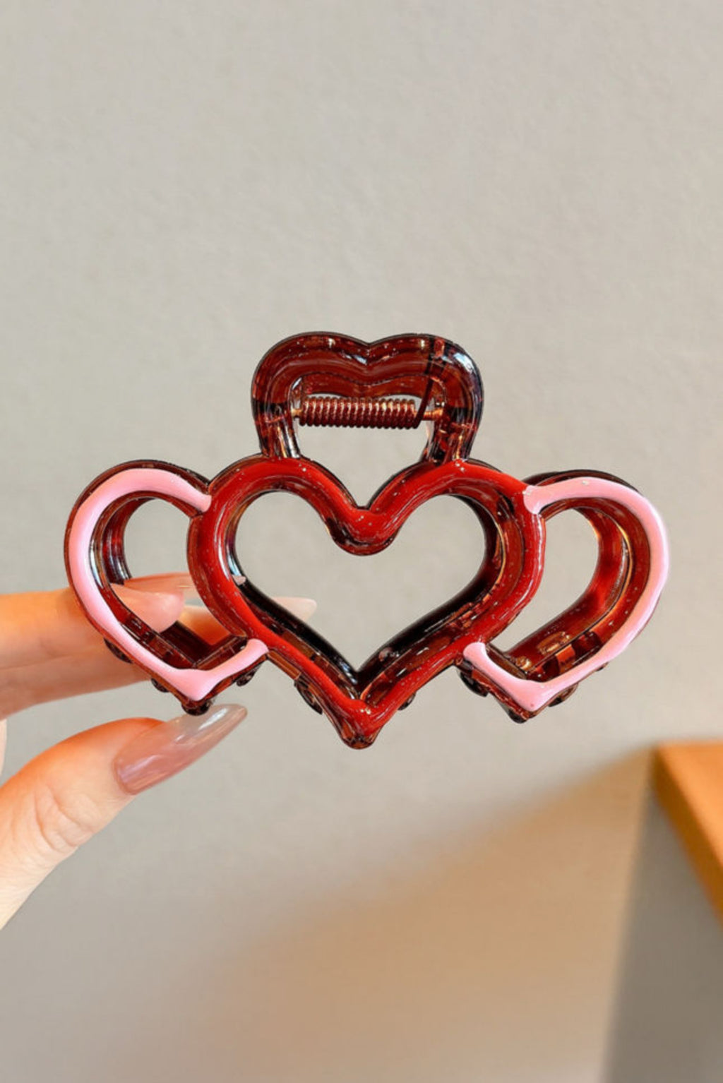 Heart Shaped Hair Clip