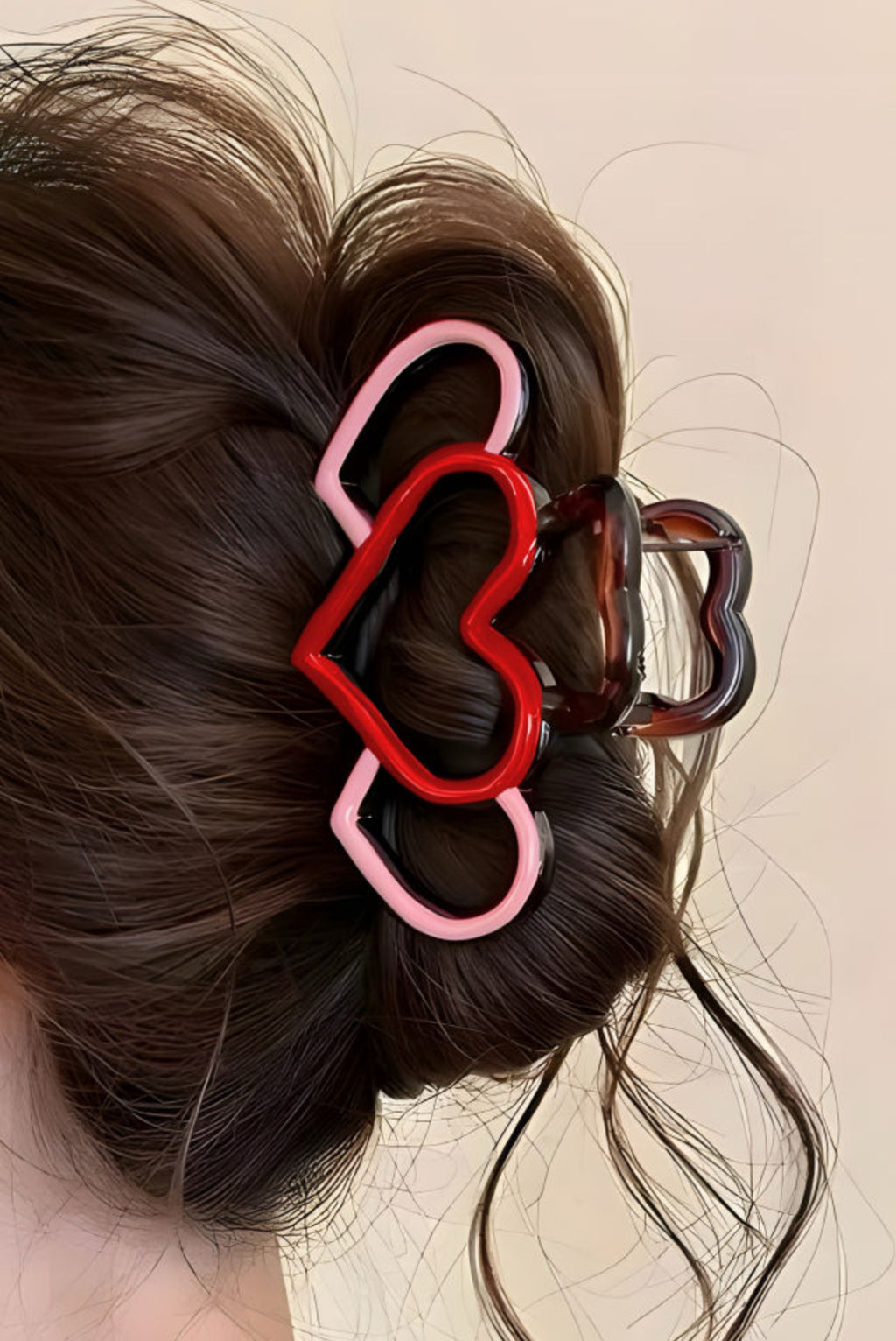 Heart Shaped Hair Clip