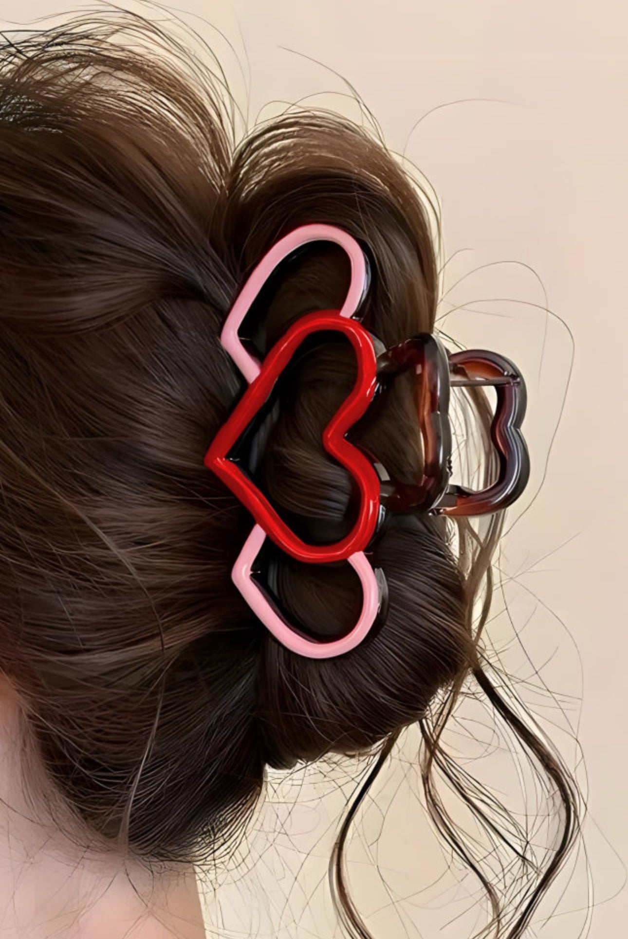 Heart Shaped Hair Clip