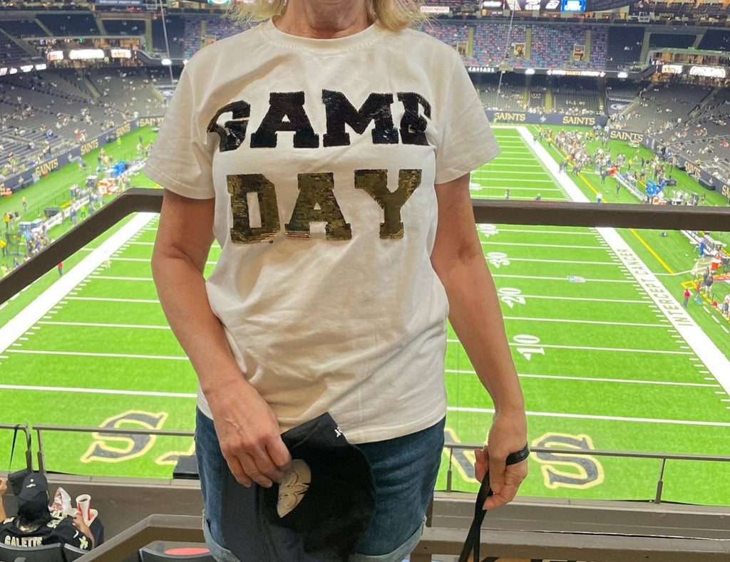 Black and Gold Gameday Shirt