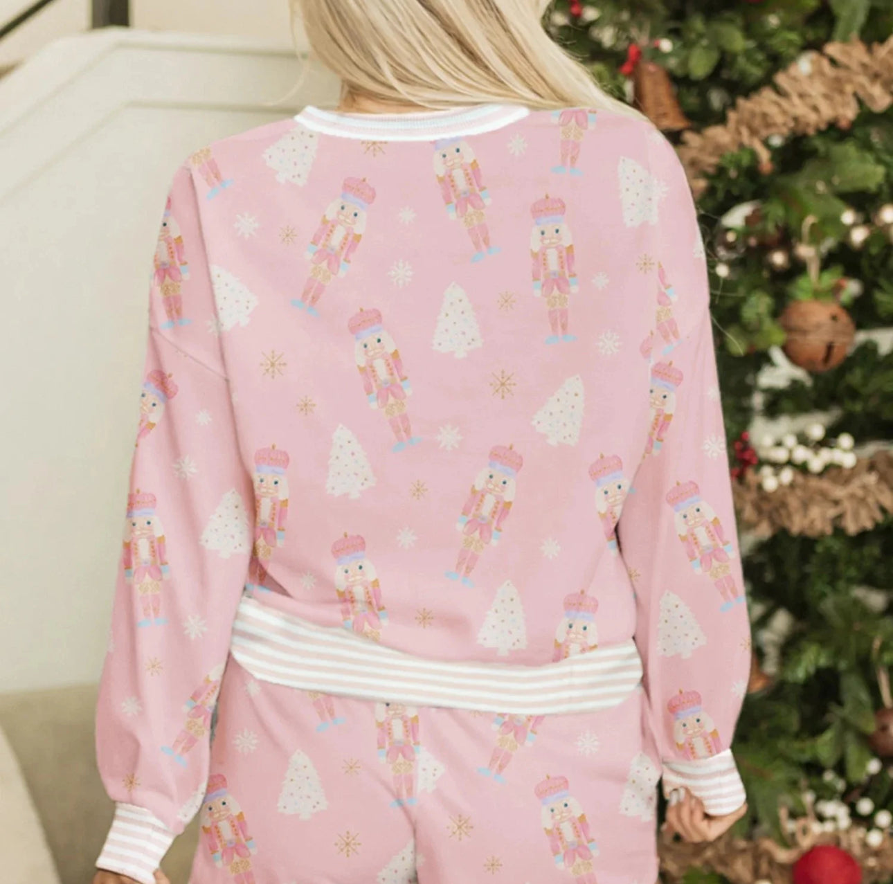 Pink Nutcracker Lounge Set
