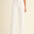 JBD Patch Pocket Wide Leg Flare
