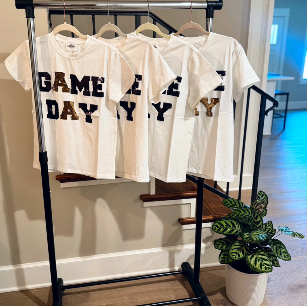 Black and Gold Gameday Shirt