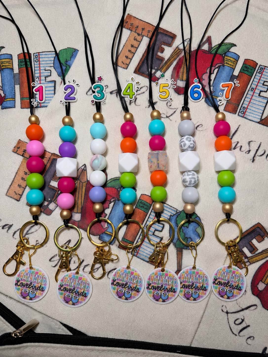 Lovebird Lanyard & teacher bag
