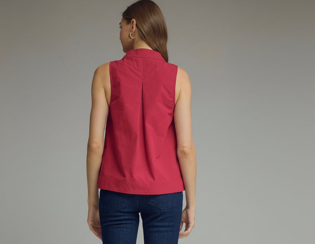 ENTRO | Ruby Stand Collar Top