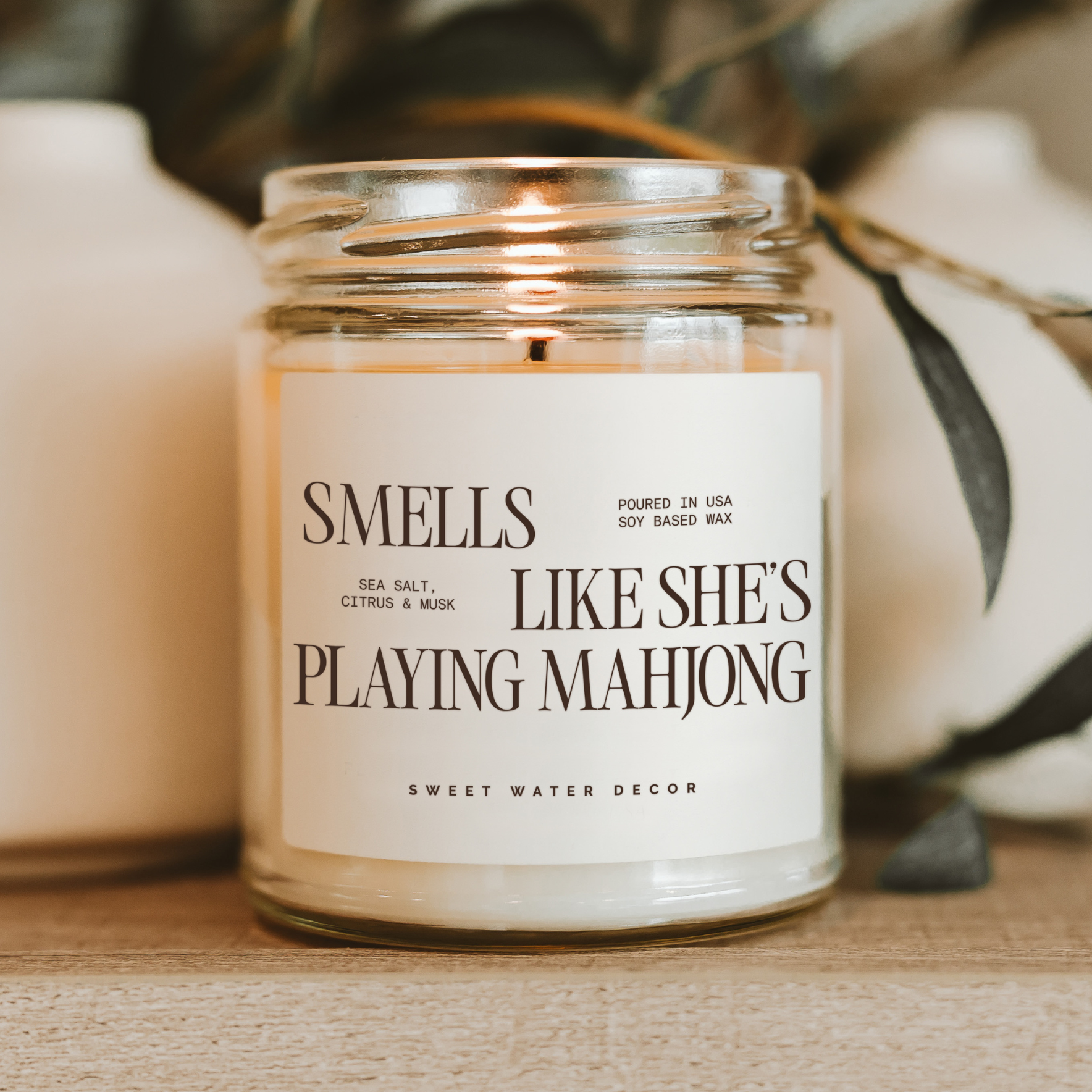 Playing Mahjong | 9 oz Soy Candle