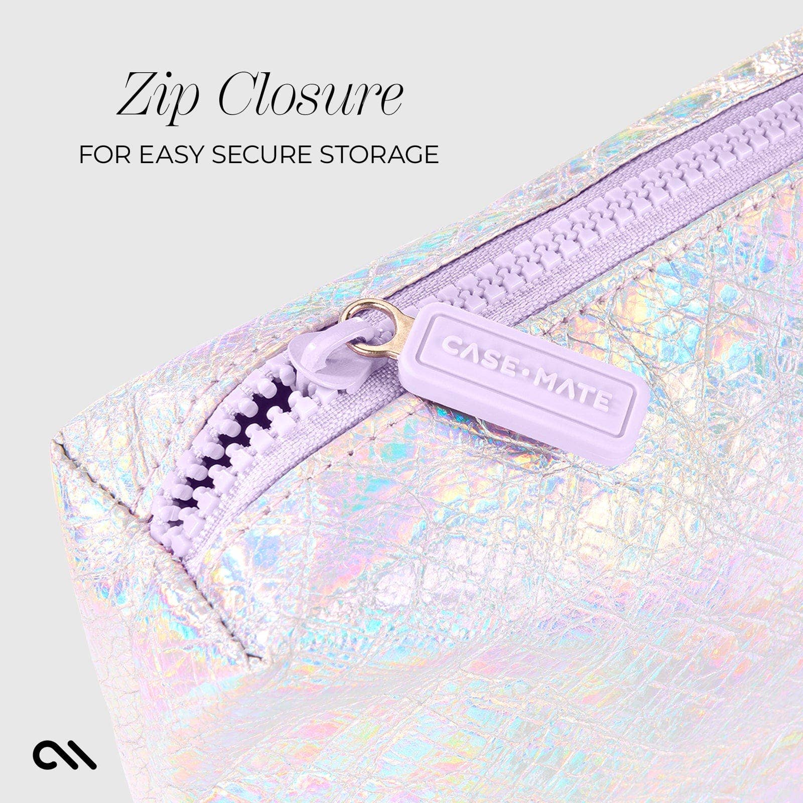 Case-Mate Soap Bubble™ Crinkle Makeup Bag: Soap Bubble™