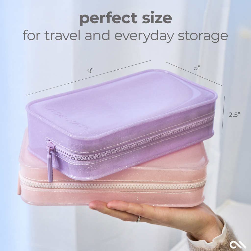 Case Mate Jelly Makeup Bag: Purple