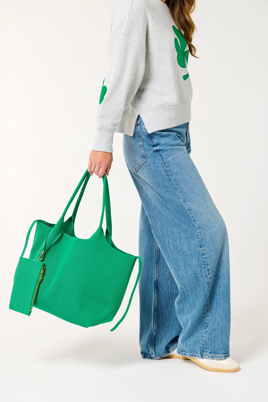 Fern Robbie Tote Bag | Classic Everyday Shoulder Tote for Work & Travel