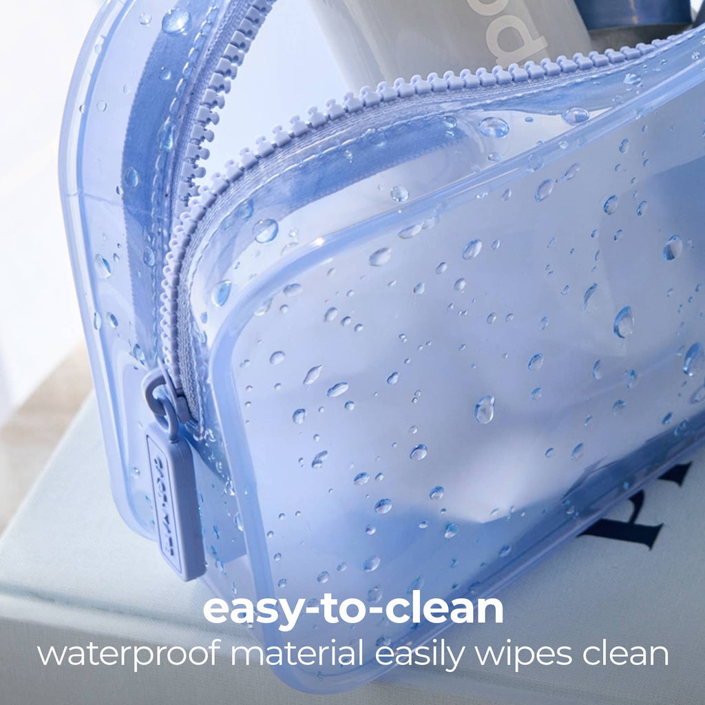 Case-Mate Jelly Makeup Bag: Carolina Blue