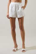 Sugarlips Friona Eyelet Drawstring Set Shorts
